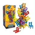 thumbnail image 1 of Mini Colourful Chair Stacking Tower Balancing Game Pile-Up Training Toys C, 1 of 9