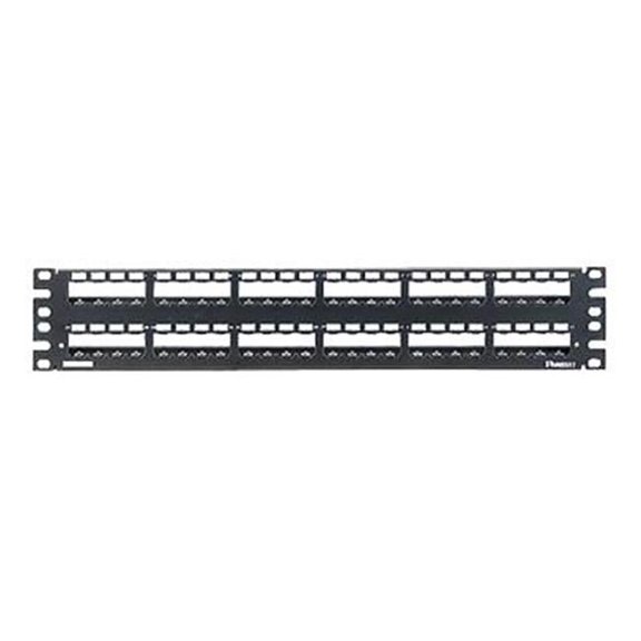 Mini-Com All Metal Shielded Modular Patch Panel