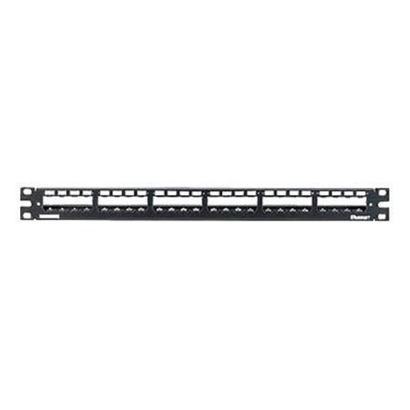 Mini-Com All Metal Shielded Modular Patch Panel