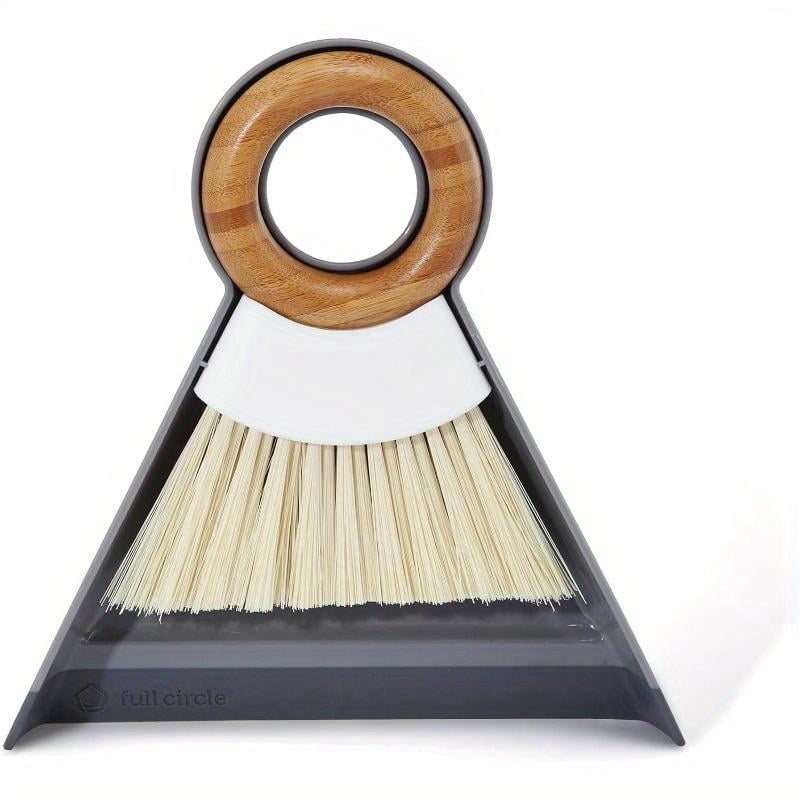 Small Kitchen Sweeper Mini Compact Brush Dustpan Set Portable Handheld Broom for Quick ...