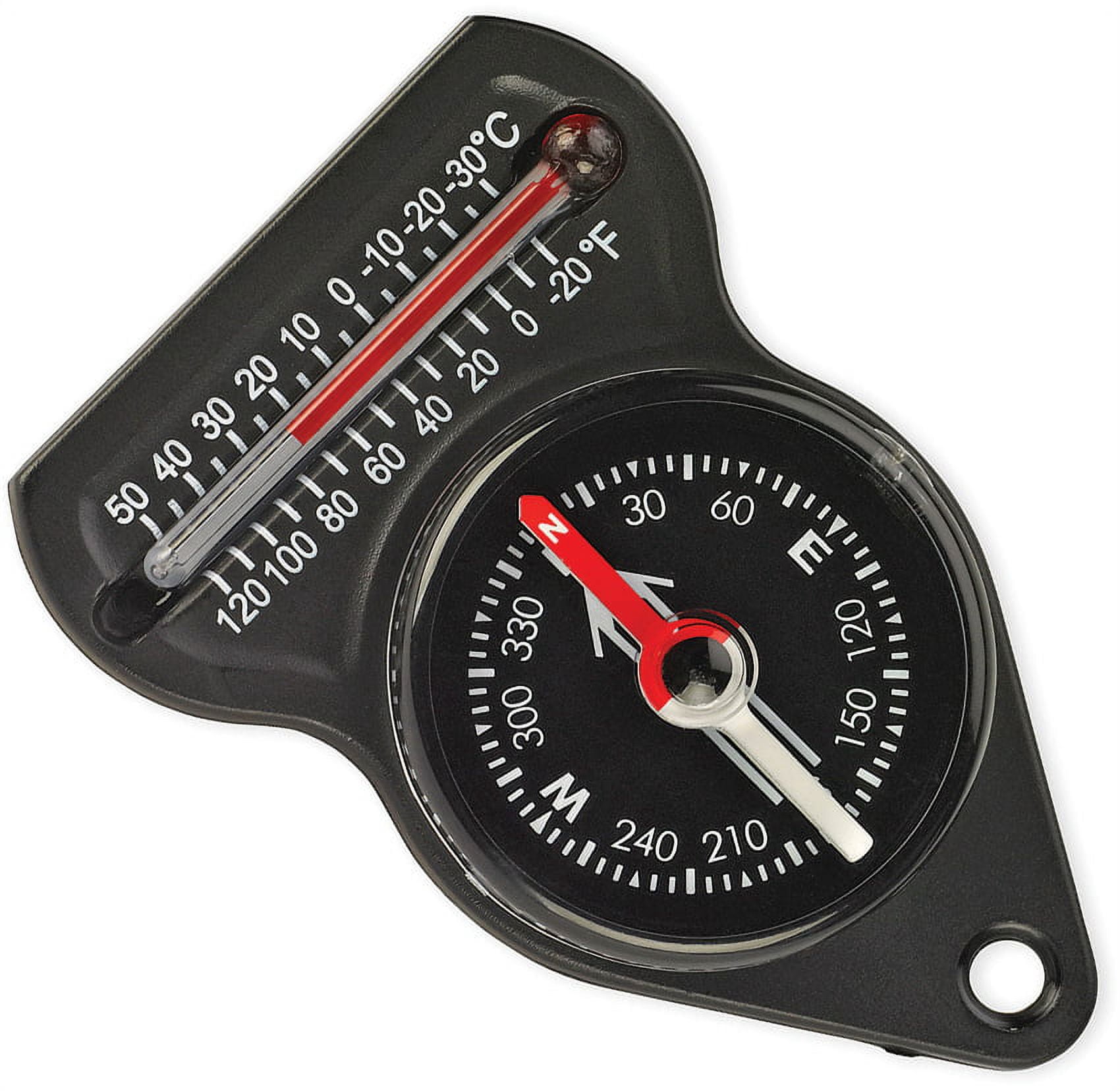 Mini Compass w/Thermometer - Walmart.com