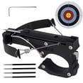 thumbnail image 1 of Mini Compound Crossbow Bow Model Set Mini Archery Hunting Bow Mini Compound Bow and Arrow Metal Craft Left and Right Hand Crossbow Catapult for Shooting/Practice Archery Entertainment Fun, 1 of 7