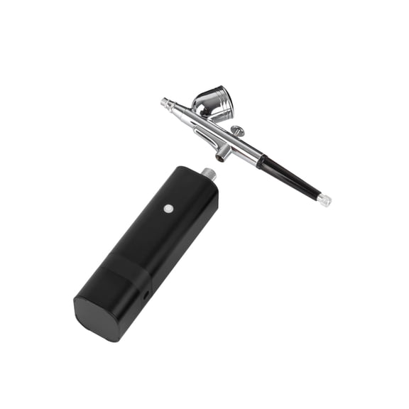 Mini Compressor Set Red Machine with Gravity Type Spray Gun for Art Model Body Paint Artist Makeup Nail Tattoos Cake Tools ,Advanced technology