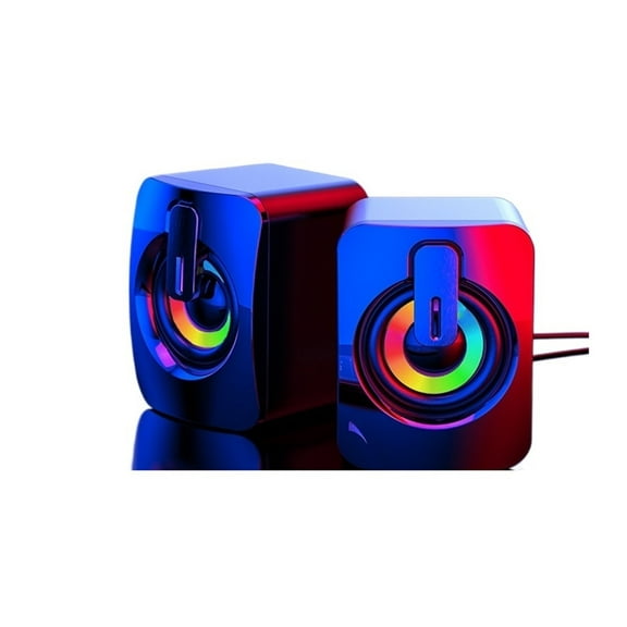 Mini Computer Speaker USB Wired Speakers 3D Stereo Sound Surround Loudspeaker For PC Laptop Notebook Not Bluetooth Loudspeakers ,Quality Sound