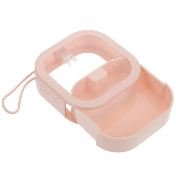 Mini Containers Mini Containers Retainer Case Partial Denture Storage Box Fake Teeth Case Portable Denture Bath Soaking Cup Mouthpiece Aligner Holder Travel Container Travel Container