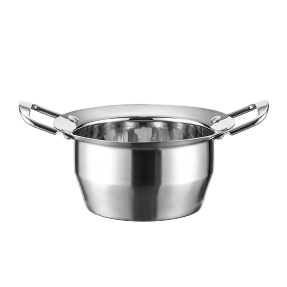 Mini Cooking Pot Stainless Steel Hotpot Pot Soup Cookware with Portable Handles for Family Gathering Home Restaurant Use