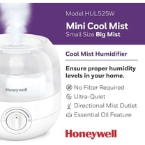 Mini Cool Mist Humidifier, White, HUL525W