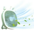 thumbnail image 1 of Mini Cooling Fan With Night Light Function, Practical Portable Air Circulation Fan for Home Interior and Office Desktop Daily Use, 1 of 5