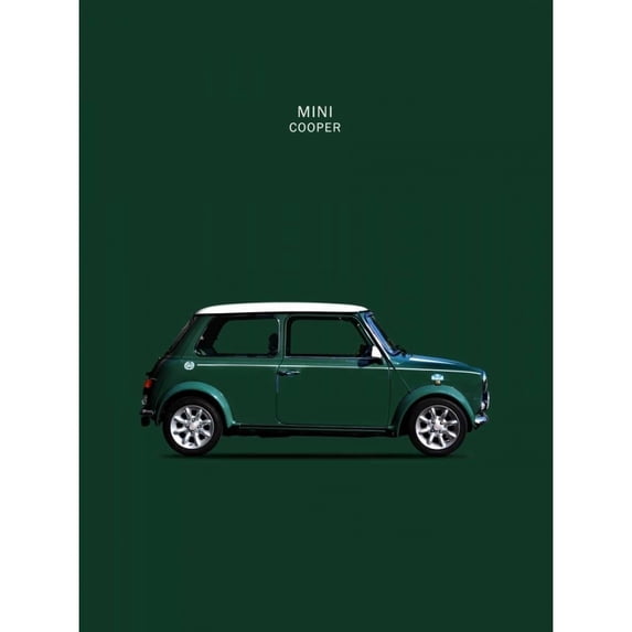 Mini Cooper 1999 Poster Print by Mark Rogan RGN113246