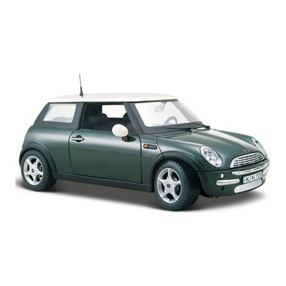 Mini Cooper Car [1:24 scale in Dark Green]