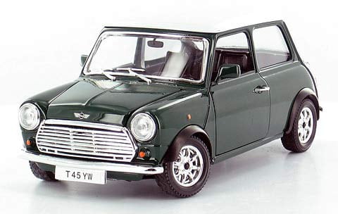 ブラーゴ　ミニ　Bburago Mini Cooper ダークグリーン 1/16 71vWZUiCjeS._UF894,1000_QL80_.jpg