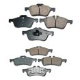 thumbnail image 1 of Mini Cooper Front & Rear Brake Pads Semi Metallic MD939 MD1060, 1 of 6