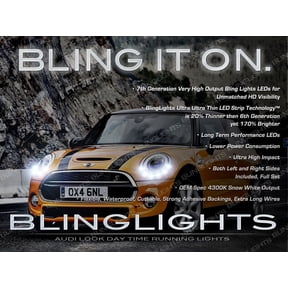 Mini Cooper LED DRL Head Lamp Light Strips Kit R50 R52 R53 R55 R56 R57 R58 R59 R60 R61