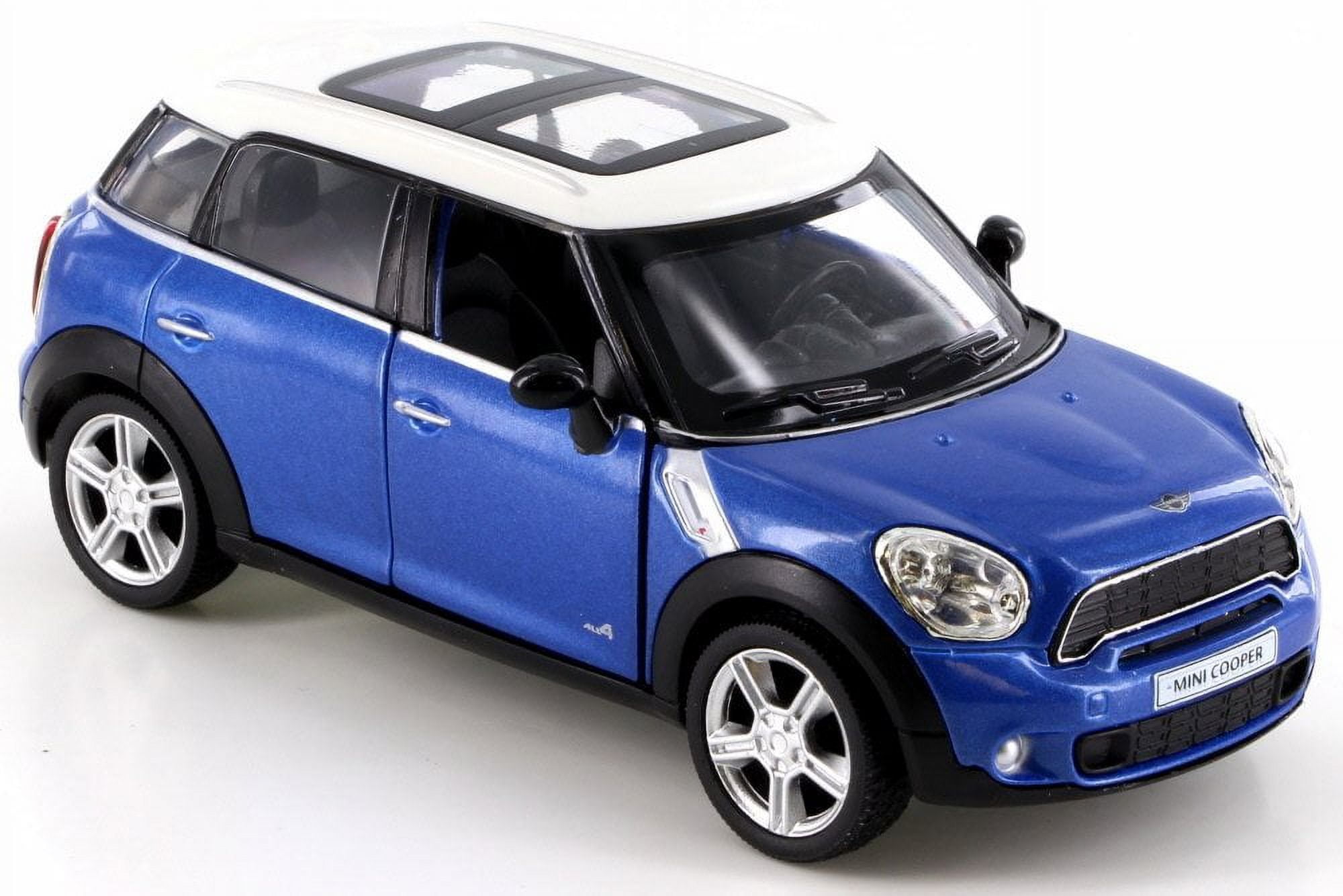 Voiture miniature électrique tourisme sport bleu jouet SUV MINI COOPER S  N4650