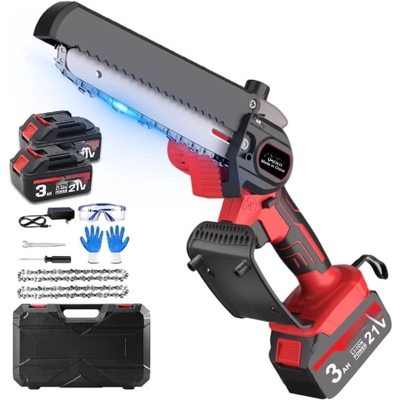 Mini Cordless, 6 Inch Portable Small Handheld cordless for Household, Garden, Yard, Tree Trimming , Christmas Gifts for Men Dad Husband Women