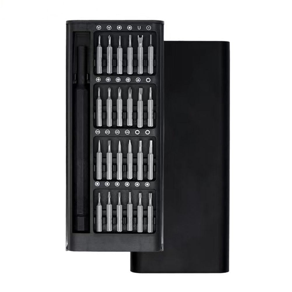 Mini Cordless Precision Electric Screwdriver Set 24in1 Magnetic Bit Acces* G6I8