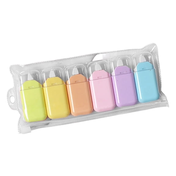 Mini Correction Tape Eraser with Ergonomic Design, Convenient White Tape for Precise Covering, Portable Office & Classroom Stationery