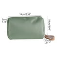 thumbnail image 1 of Mini Cosmetic Bag Portable Cosmetic Bag Hand-Held Makeup Bag Lip Gloss Storage Bag Travel Small Bag, 1 of 3