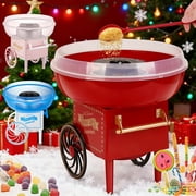 Mini Cotton Candy Machine Kit, Portable Countertop Candy Floss Maker for Homemade Sweets, Parties, and Home Use
