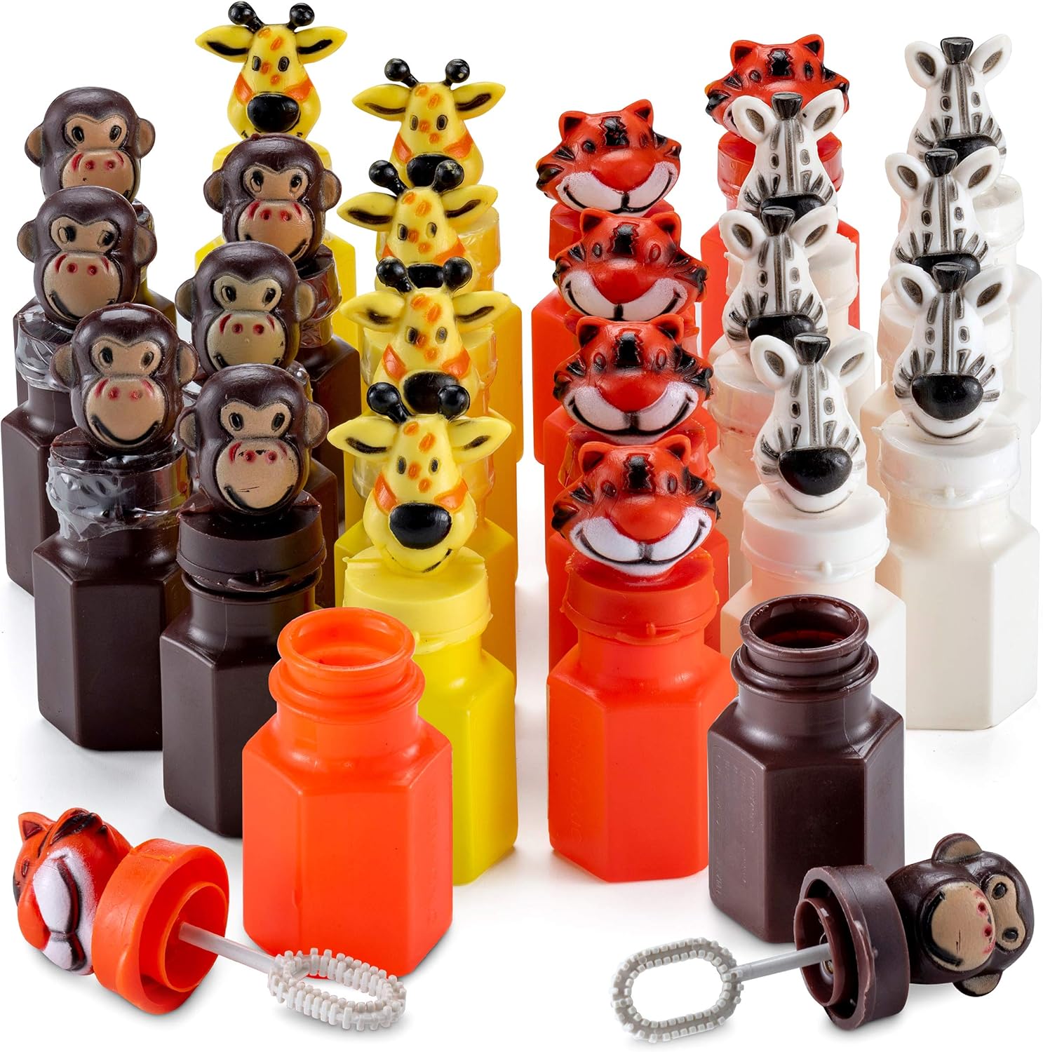 Mini Crayon Bubbles for Kids - (Pack of 24) Bulk 1 Fl Oz Bottles with ...