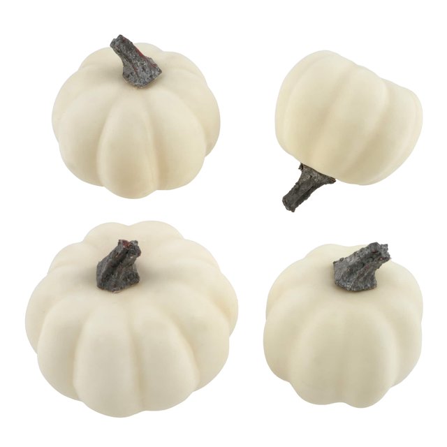 Mini Cream Décor Pumpkins, 9ct. by Ashland®, Fall Décor