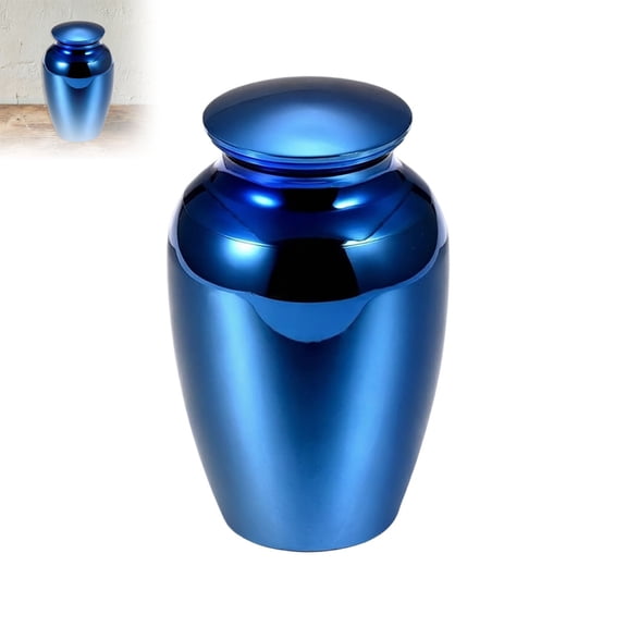 Mini Cremation Urn for Pets, Metal Memorial Jar for Ashes, Pet Loss Keepsake
