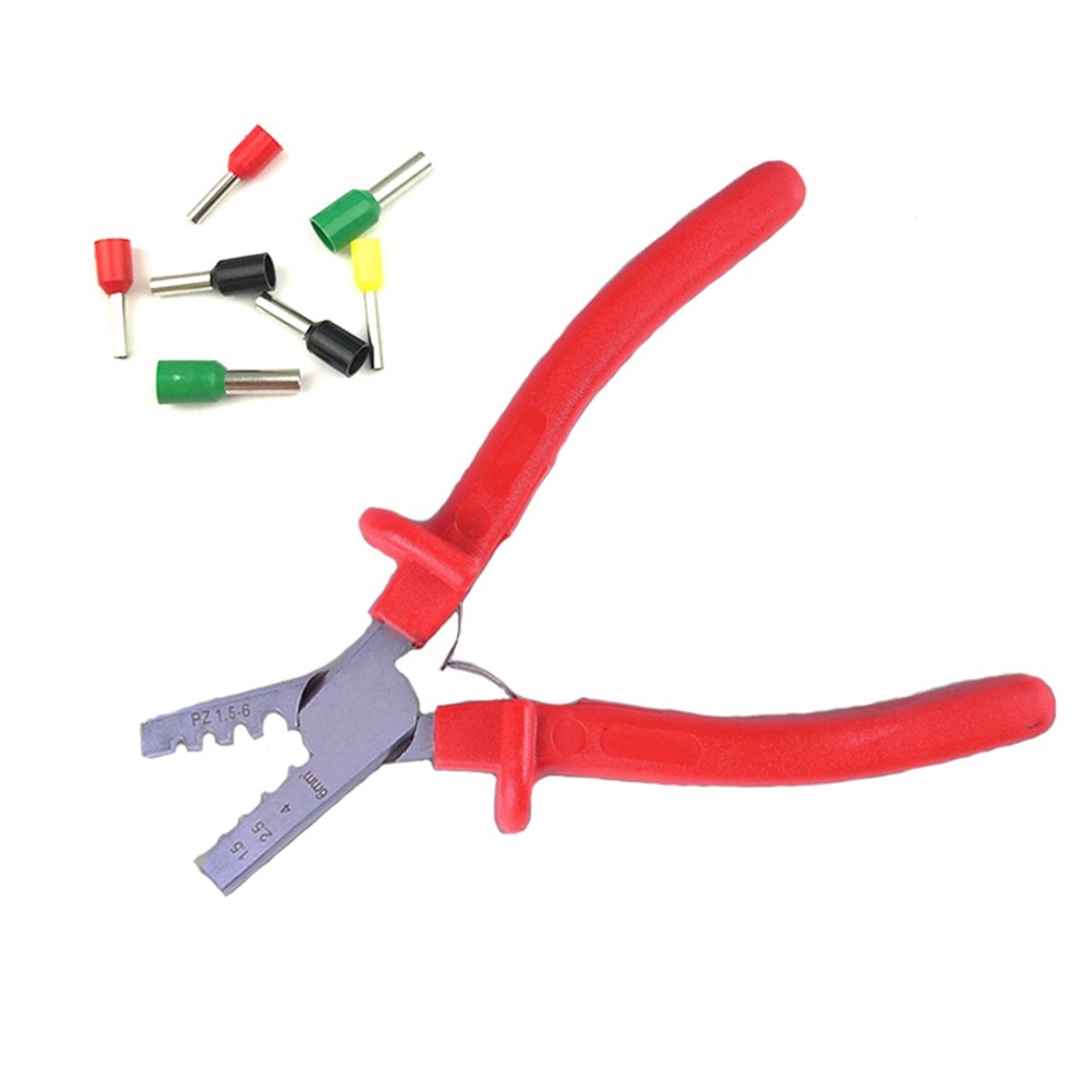 Mini Crimper Plier 1.5-6mm² Small Cable End-Sleeves Ferrules Crimping Tool ,Durability That Lasts