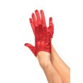 thumbnail image 1 of Mini Cropped Satin Gloves Adult Halloween Accessory, 1 of 2