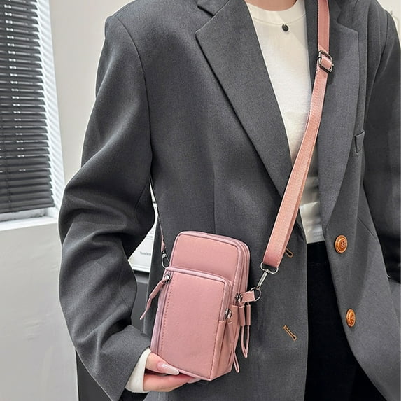 Mini Crossbody Sling Bag Chest Bag, Multifunctional Mobile Phone Bag,Wrist Bag,Messenger Backpack,Oxford Cloth Bag,Crossbody Bag,Portable Bag,Small Bag,Outdoor Bag Holiday Gifts