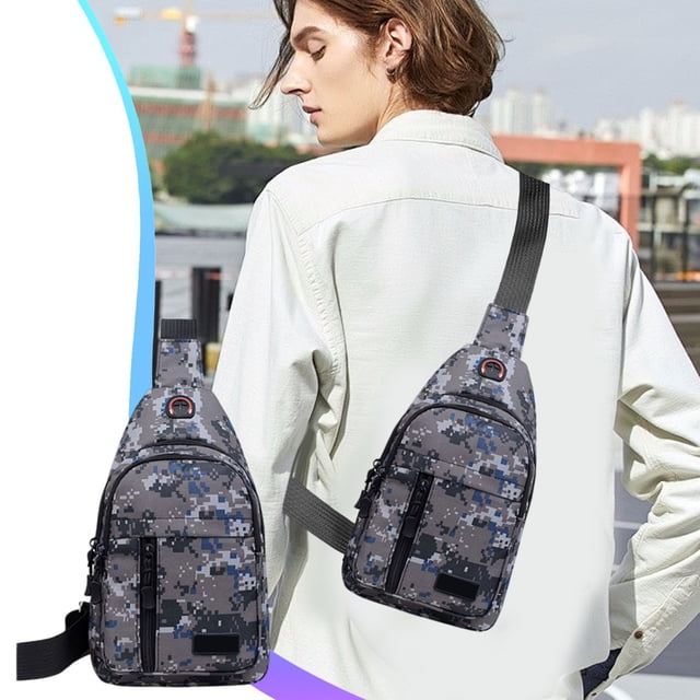 Mini Crossbody Sling Bag Chest Bag, Tactical Crossbody Shoulder Bag ...