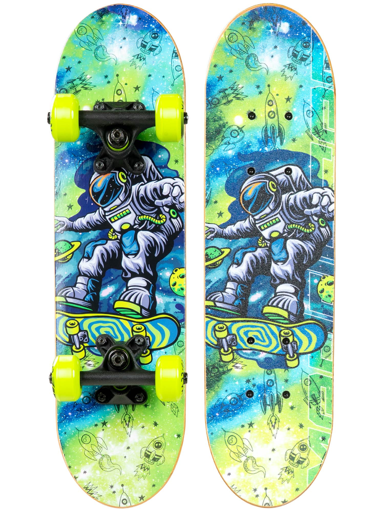 Mini Cruiser Skateboard for Kids and Teens – Lightweight 22" Maple Deck – Smooth 50mm Wheels – Locker Board for School, Travel, and Campus – Madd Gear Skateboard