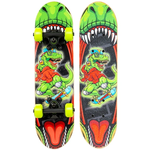 Mini Cruiser Skateboard for Kids and Teens – Lightweight 22" Maple Deck – Smooth 50mm Wheels – Locker Board for School, Travel, and Campus – Madd Gear Skateboard