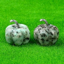 Mini Crystal Pumpkin Figurine, 1PC 1.2*0.9" Pumpkins Paperweight Fall Thanksgiving Harvest Halloween Home Decorations