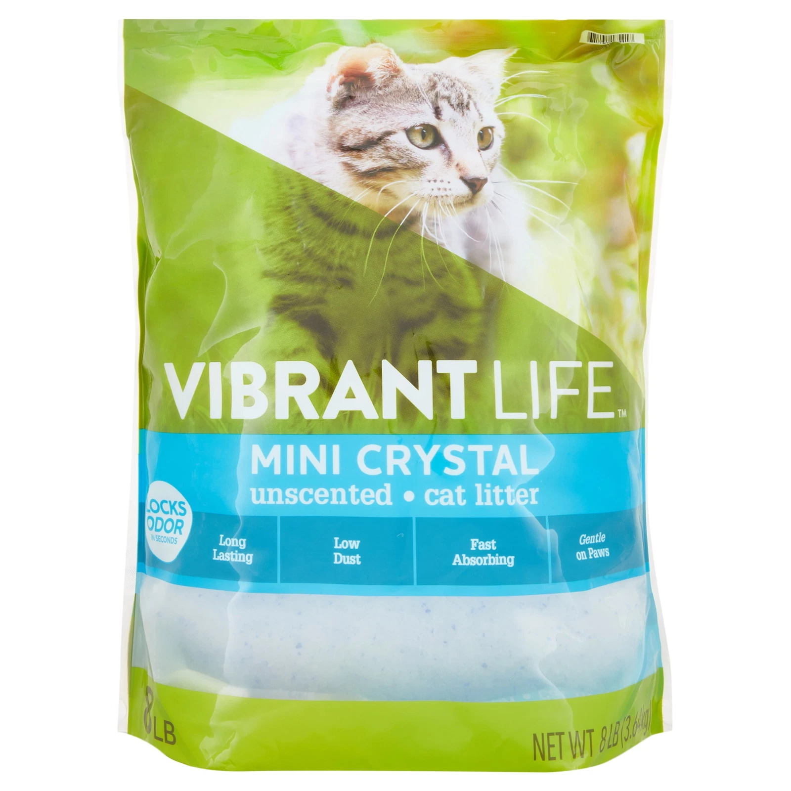 Mini Crystal Unscented Cat Litter, 8 lb