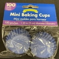 thumbnail image 1 of Mini Cupcake Cases 100/pkg - Royal Blue 1.25&rdquo;, 1 of 2
