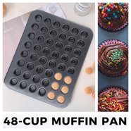 Winco 24-Cup Non-stick Muffin and Cupcake Pan, Aluminum