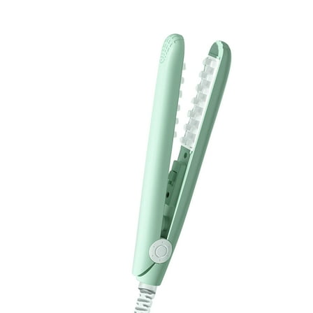 Mini Curling Wand 2-in-1 - Travel-Size Hair Curler & Volumizer with Quick Heat, Ceramic Barrel for Short to Long Hair, Dual Voltage Portable Styling Iron