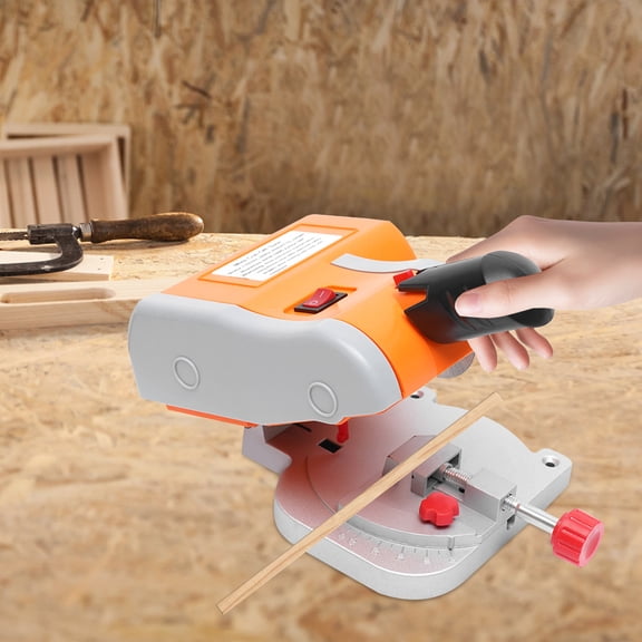 Mini Cut-Off Saw 7800r/min  Compact & Powerful, Adjustable Angle, High-Speed Cutting for Wood, Metal, Stone, and Plastic
