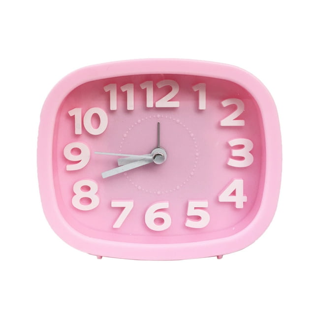 Mini Cute Alarm Clock for Kids ,digital alarm clock ,No Snooze,Battery