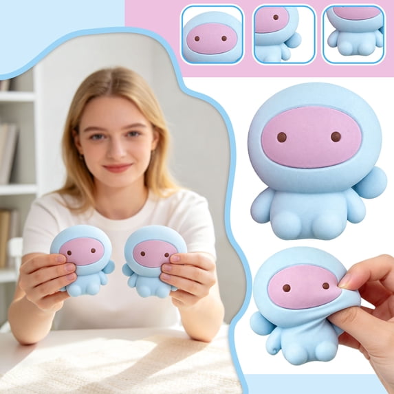 Mini Cute Alien Squishy Toy, Slow Rising Squishy Alien Figure For ...