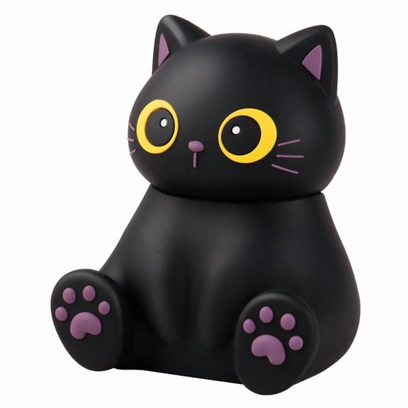 Mini Cute Animals Bluetooth Speaker Wireless Bluetooth 5.2 Loudspeaker MP3 Music Player with Phone Holder Cat