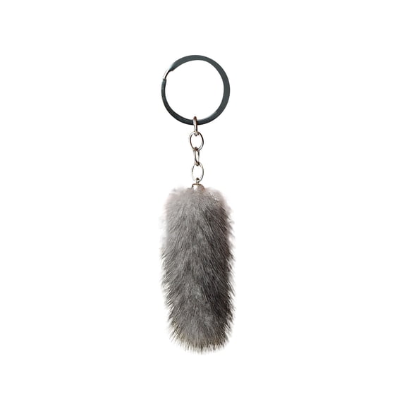 Mini Cute Real Tail Key Chain Pendant for Cars and - Stylish Accessory for Animal Lovers and Fashion Enthusiasts