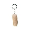 thumbnail image 1 of Mini Cute Real Tail Keychain Pendant for Car Keys Backpack Bag Charm Accessory, 1 of 5