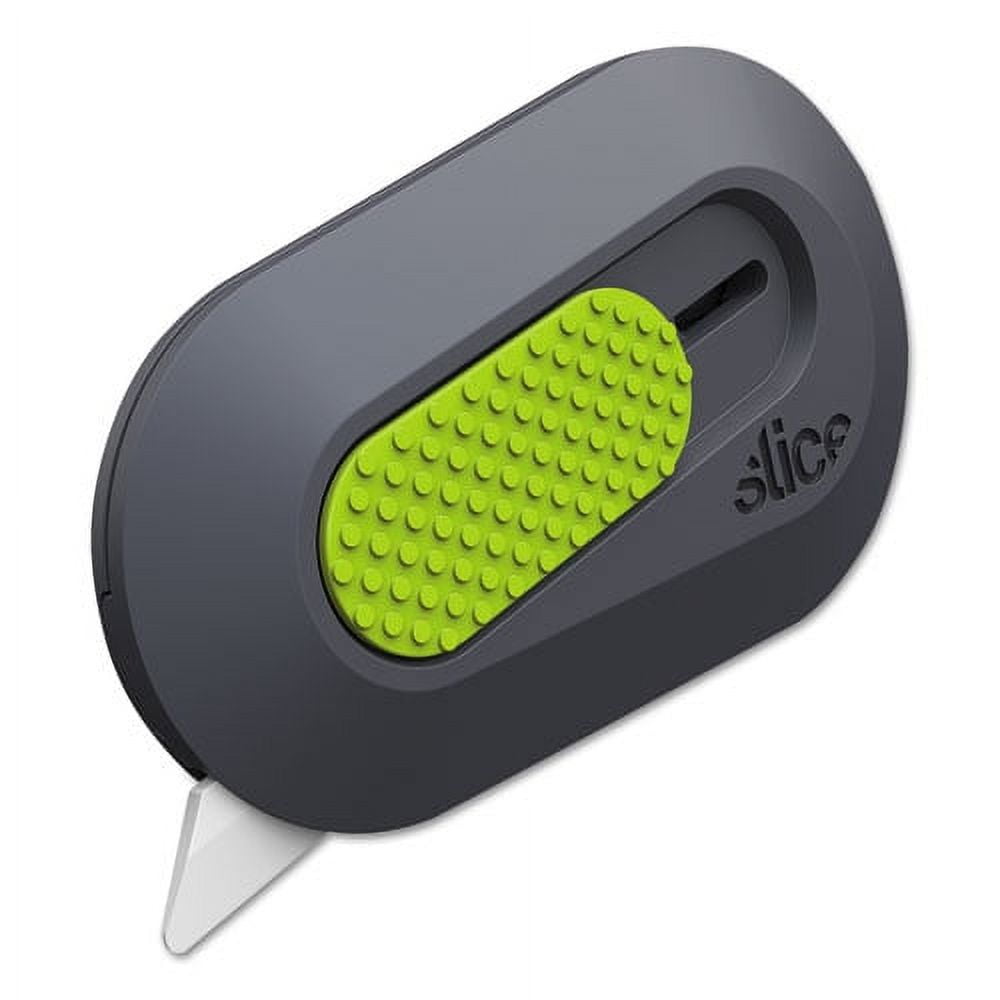 Mini Cutters, Double Sided, Replaceable, Stainless Steel, Gray, Green | Bundle of 2 Each