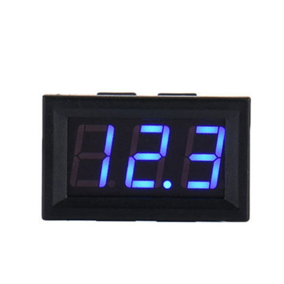 Mini DC 3.2-30V Two-wire Voltmeter LED Panel Digital Display Voltage Meter Head