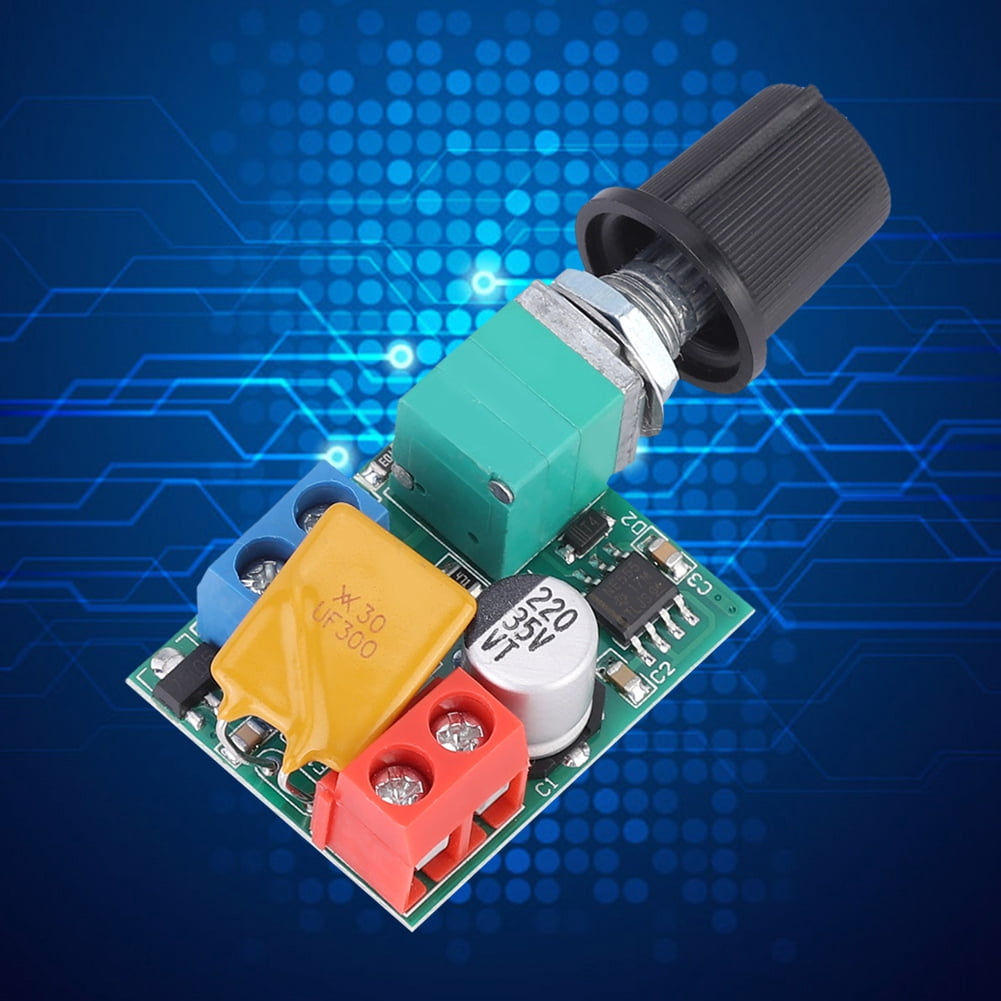 Mini DC Motor PWM Speed Control Switch Regulator LED Dimmer Controller