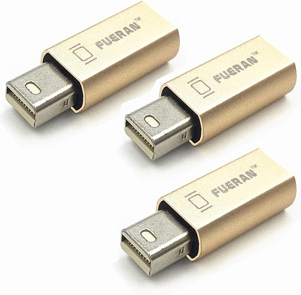Mini DP 3 Pack DisplayPort Display Emulator EDID Emulator Plug (fit