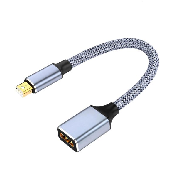 Mini DP to DP 1.4 Driverless Video Link Cable Metal Conductor for Laptop