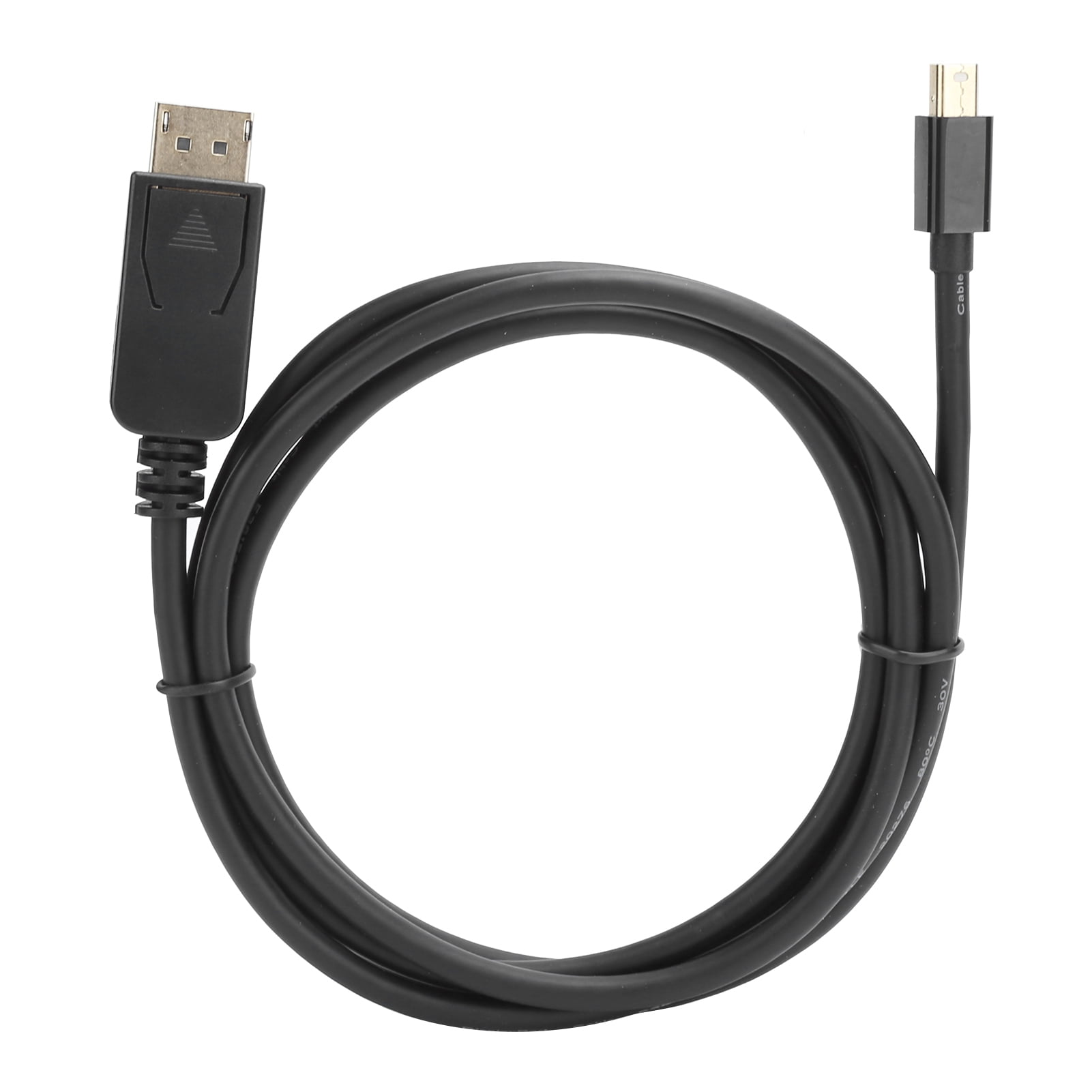 Mini DP To DP Cable Black ABS Plug For OS X Computer Network Converter mini-dp-to-dp-cable-black-abs-plug-for-os-x-computer-network-converter