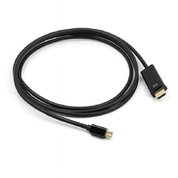 Mini DP to HDMI adapter cable 1.8m mini DisplayPort to HD Thunderbolt Mac to TV,black